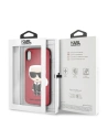 Kup Etui Karl Lagerfeld KLHCPXIKPURE Apple iPhone XS/X hardcase červené/red Ikonic Karl Fullbody - KLD1396 - {ean13} - Sklep Home Screen