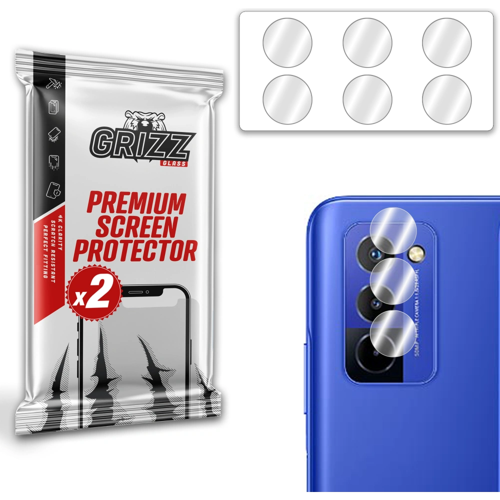 Szkło na aparat GrizzGlass HybridGlass Camera do Wiko 10