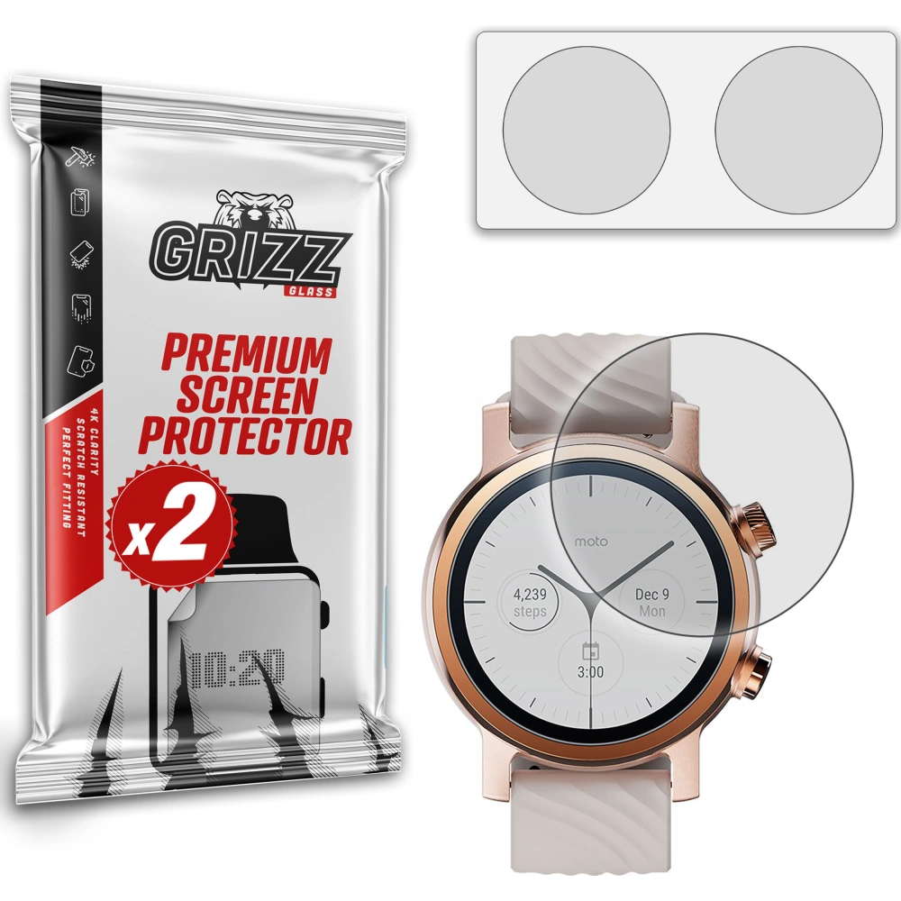 Folia matowa GrizzGlass PaperScreen do Motorola Moto Watch 150