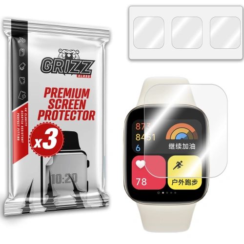 Kup Fólie hydrogelová GrizzGlass Hydrofilm pro Xiaomi Redmi Watch 3 - GRZ3993 - {ean13} - Sklep Home Screen