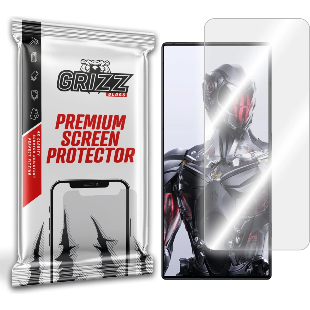 Szkło hybrydowe GrizzGlass HybridGlass do ZTE Nubia Red Magic 8 Pro+
