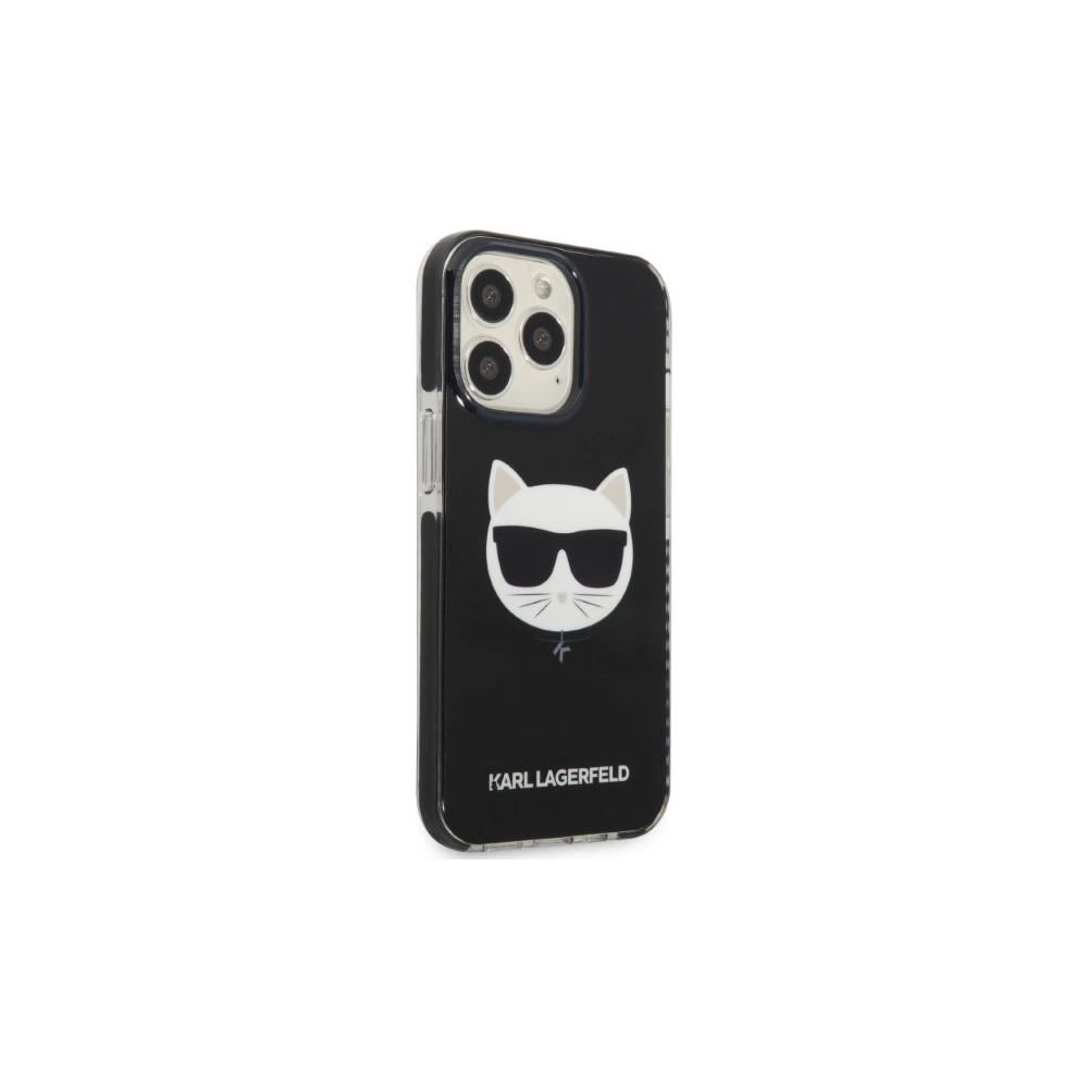 Etui Karl Lagerfeld KLHCP13XTPECK Apple iPhone 13 czarny/black Choupette Head Black 
