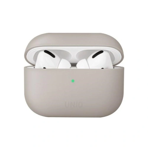 Kup Etui UNIQ Lino Apple AirPods Pro din silicon bej/beige ivory - UNIQ847 - {ean13} - Sklep Home Screen