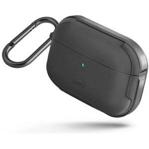 Kup Etui UNIQ Valencia Apple AirPods Pro szary/gunmetal grey Antimicrobial - UNIQ848 - {ean13} - Sklep Home Screen