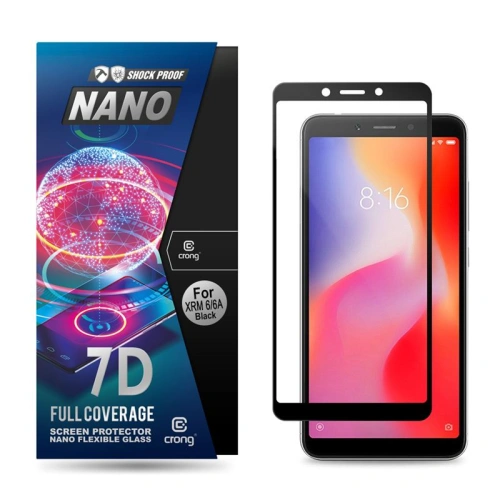 Buy Crong 7D Nano Flexible Glass Xiaomi Redmi 6/6A - CRG3 - {ean13} - Home Screen Store Europe