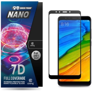 Kup Szkło hybrydowe Crong 7D Nano Flexible Glass Xiaomi Redmi 5 - CRG4 - {ean13} - Sklep Home Screen