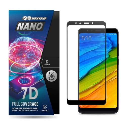 Kup Hybriedglas Crong 7D Nano Flexibles Glas Xiaomi Redmi 5 - CRG4 - {ean13} - Sklep Home Screen