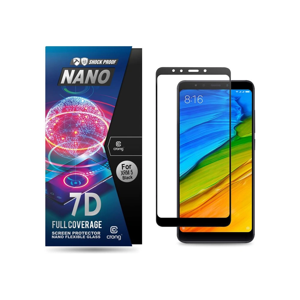 Szkło hybrydowe Crong 7D Nano Flexible Glass Xiaomi Redmi 5