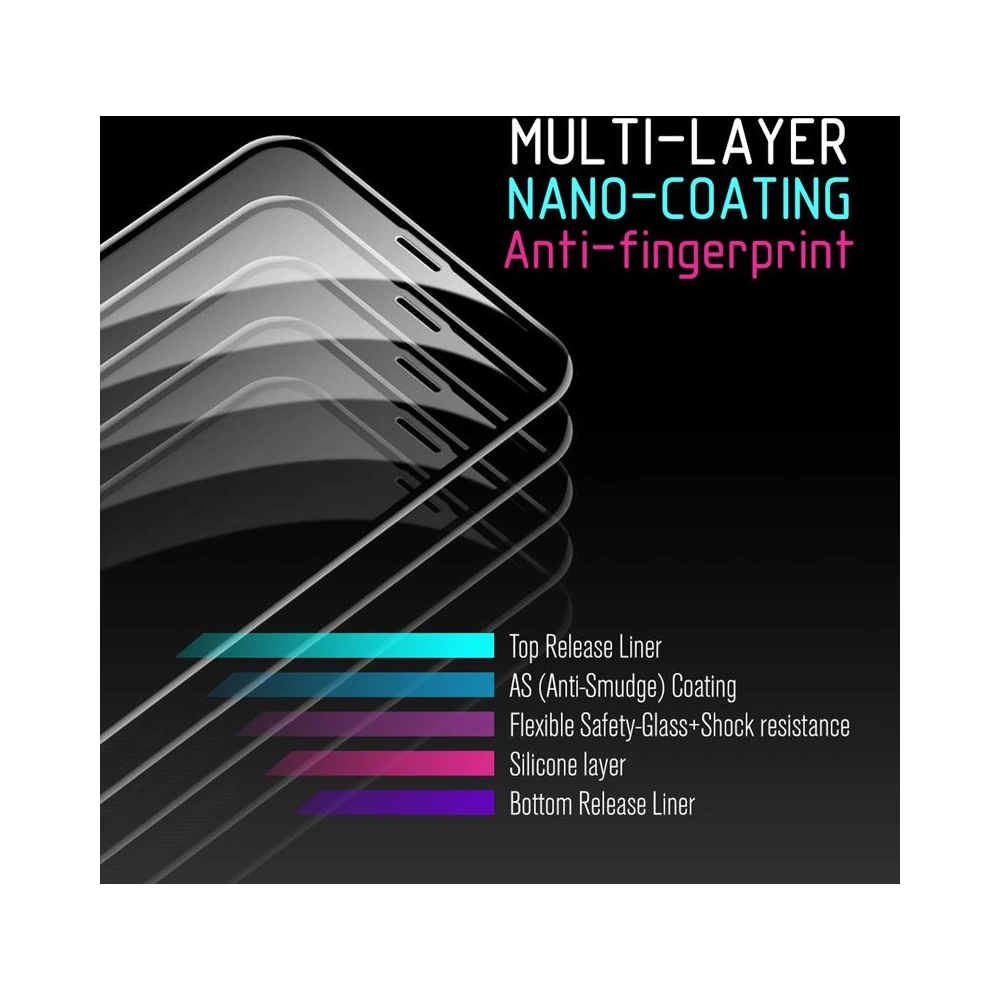 Szkło hybrydowe Crong 7D Nano Flexible Glass Xiaomi Redmi 5