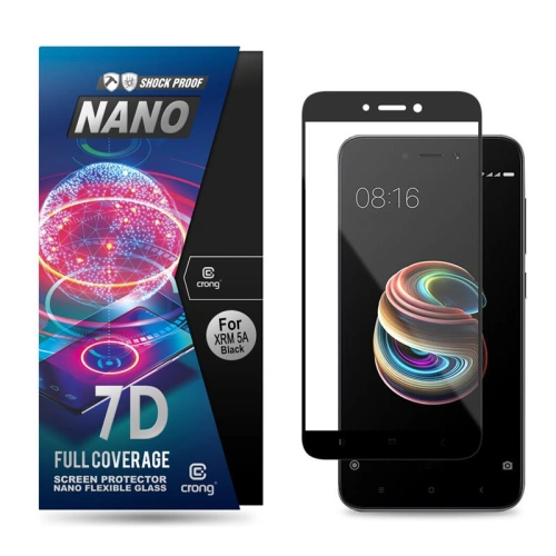 Kup Hybriertes Glas Crong 7D Nano Flexibles Glas Xiaomi Redmi 5A - CRG5 - {ean13} - Sklep Home Screen
