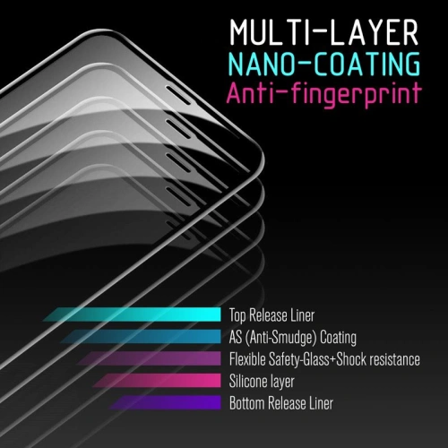 Kup Hybriertes Glas Crong 7D Nano Flexibles Glas Samsung Galaxy A30/A50/A50s - CRG8 - {ean13} - Sklep Home Screen