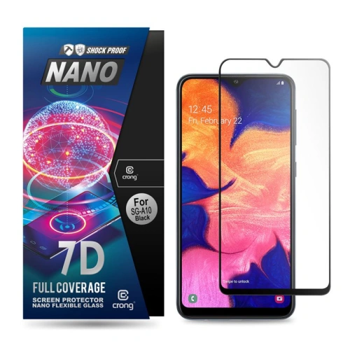 Kup Hârtie hibridă Crong 7D Nano Flexible Glass Samsung Galaxy A10 - CRG10 - {ean13} - Sklep Home Screen