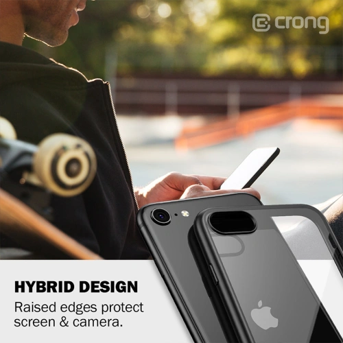 Kup Etui Crong Clear Cover Apple iPhone SE 2022/SE 2020/8/7 (fekete) - CRG12 - {ean13} - Sklep Home Screen