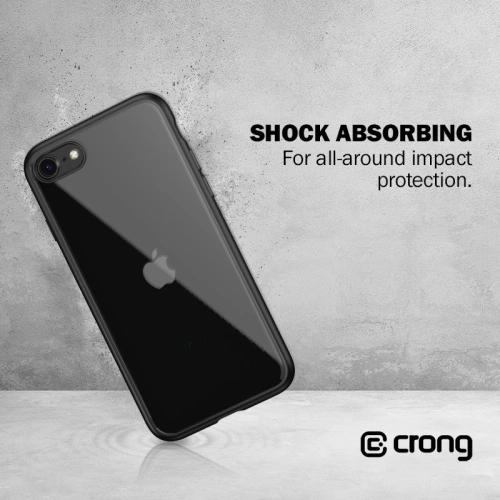 Kup Etui Crong Clear Cover Apple iPhone SE 2022/SE 2020/8/7 (fekete) - CRG12 - {ean13} - Sklep Home Screen