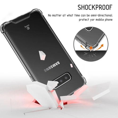 Kup Etui Crong Hybrid Protect Cover Samsung Galaxy S10e (przezroczysty) - CRG13 - {ean13} - Sklep Home Screen
