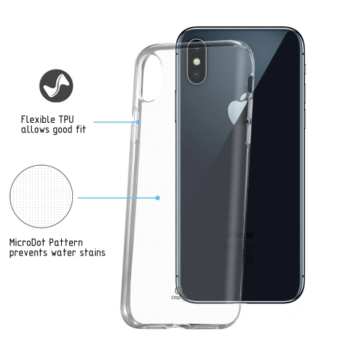 Kup Etui Crong Crystal Slim Cover Apple iPhone XS Max (átlátszó) - CRG16 - {ean13} - Sklep Home Screen