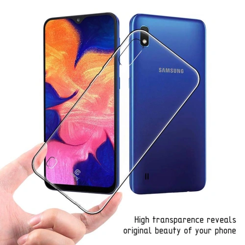 Kup Etui Crong Crystal Slim Cover Samsung Galaxy A10 (przezroczysty) - CRG18 - {ean13} - Sklep Home Screen