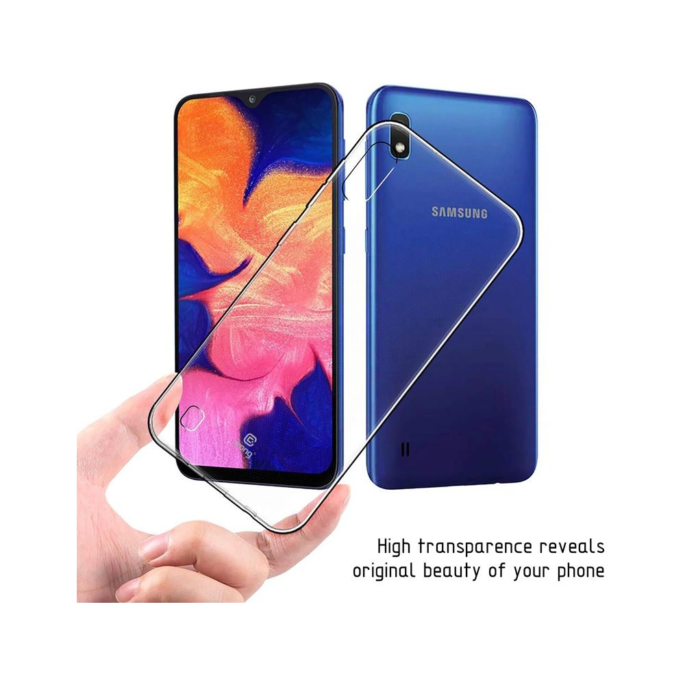 Etui Crong Crystal Slim Cover Samsung Galaxy A10 (przezroczysty)