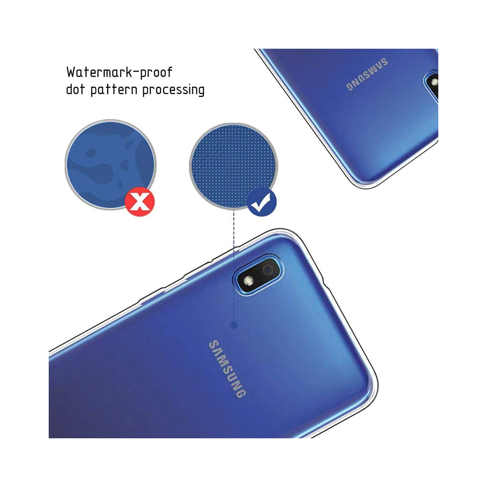 Etui Crong Crystal Slim Cover Samsung Galaxy A10 (przezroczysty)