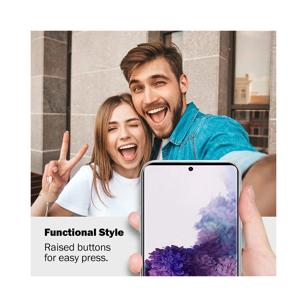 Etui Crong Crystal Slim Cover Samsung Galaxy A10 (przezroczysty)