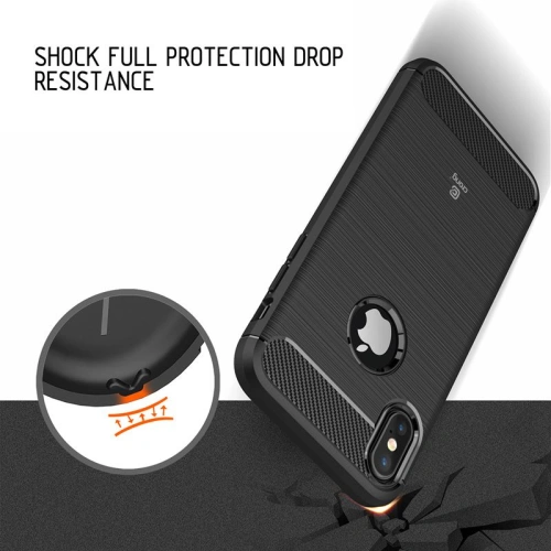 Kup Etui Crong Soft Armour Cover Apple iPhone XS/X (fekete) - CRG30 - {ean13} - Sklep Home Screen