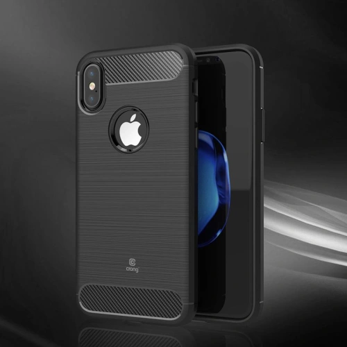 Kup Etui Crong Soft Armour Cover Apple iPhone XS/X (černý) - CRG30 - {ean13} - Sklep Home Screen