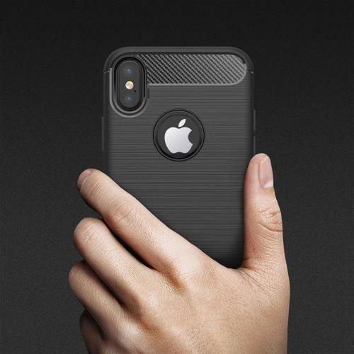 Kup Etui Crong Soft Armour Cover Apple iPhone XS/X (černý) - CRG30 - {ean13} - Sklep Home Screen