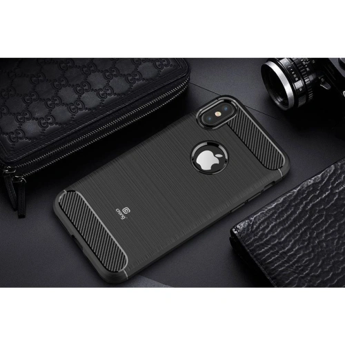 Kup Etui Crong Soft Armour Cover Apple iPhone XS/X (fekete) - CRG30 - {ean13} - Sklep Home Screen