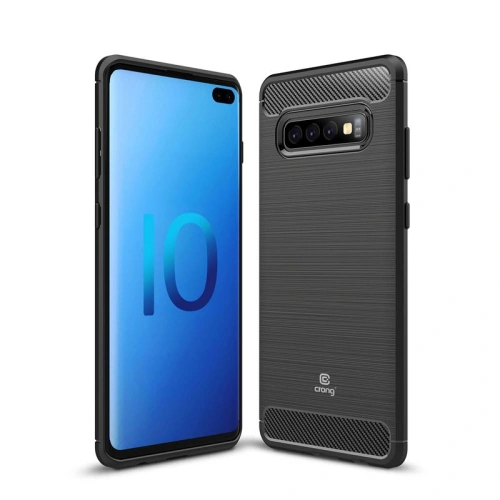 Kup Case Crong Soft Armour Cover Samsung Galaxy S10+ Plus (schwarz) - CRG31 - {ean13} - Sklep Home Screen