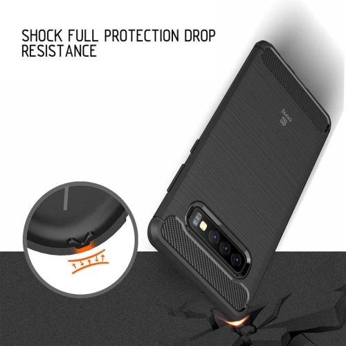 Buy Crong Soft Armour Cover Samsung Galaxy S10+ Plus (black) - CRG31 - {ean13} - Home Screen Store Europe