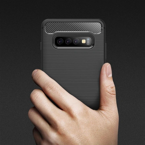 Kup Etui Crong Soft Armour Cover Samsung Galaxy S10+ Plus (czarny) - CRG31 - {ean13} - Sklep Home Screen
