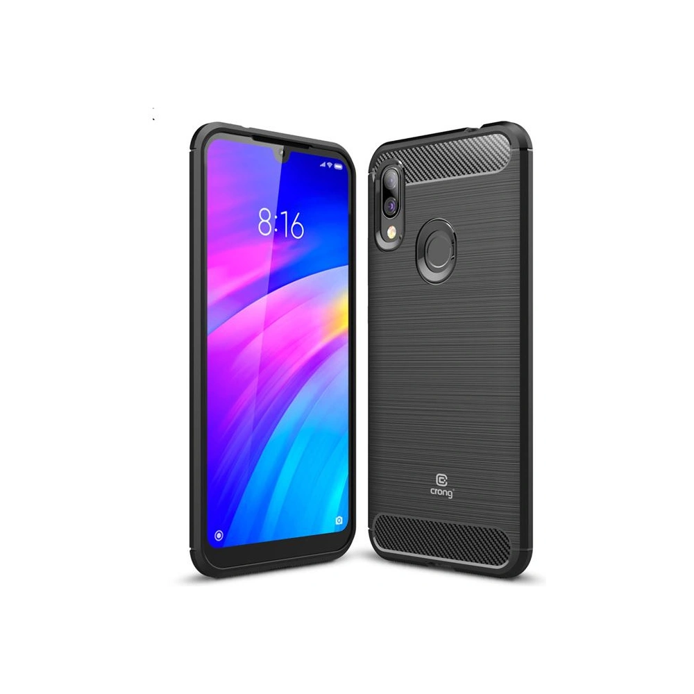 Etui Crong Soft Armour Cover Xiaomi Redmi 7 (czarny)