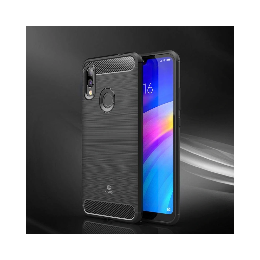 Etui Crong Soft Armour Cover Xiaomi Redmi 7 (czarny)
