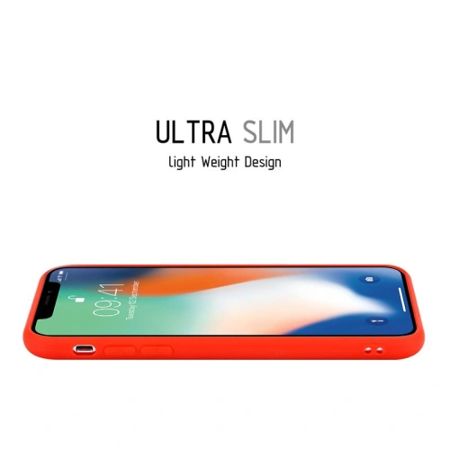 Kup Etui Crong Soft Skin Cover Apple iPhone XS/X (piros) - CRG41 - {ean13} - Sklep Home Screen