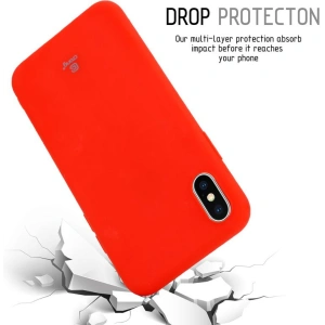 Kup Case Crong Soft Skin Cover Apple iPhone XS/X (rot) - CRG41 - {ean13} - Sklep Home Screen