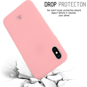 Kup Case Crong Soft Skin Cover Apple iPhone XS/X (rosa) - CRG42 - {ean13} - Sklep Home Screen