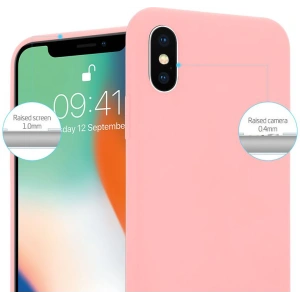 Kup Case Crong Soft Skin Cover Apple iPhone XS/X (rosa) - CRG42 - {ean13} - Sklep Home Screen