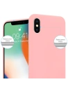 Kup Etui Crong Soft Skin Cover Apple iPhone XS/X (rózsaszín) - CRG42 - {ean13} - Sklep Home Screen