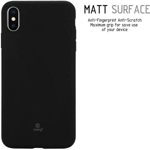 Kup Etui Crong Soft Skin Cover Apple iPhone XS Max (czarny) - CRG43 - {ean13} - Sklep Home Screen