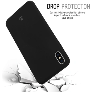Kup Etui Crong Soft Skin Cover Apple iPhone XS Max (czarny) - CRG43 - {ean13} - Sklep Home Screen