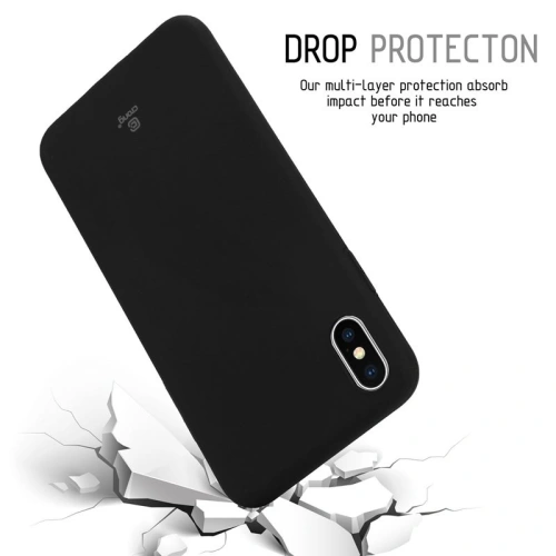 Kup Etui Crong Soft Skin Cover Apple iPhone XS Max (fekete) - CRG43 - {ean13} - Sklep Home Screen