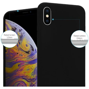 Kup Etui Crong Soft Skin Cover Apple iPhone XS Max (czarny) - CRG43 - {ean13} - Sklep Home Screen