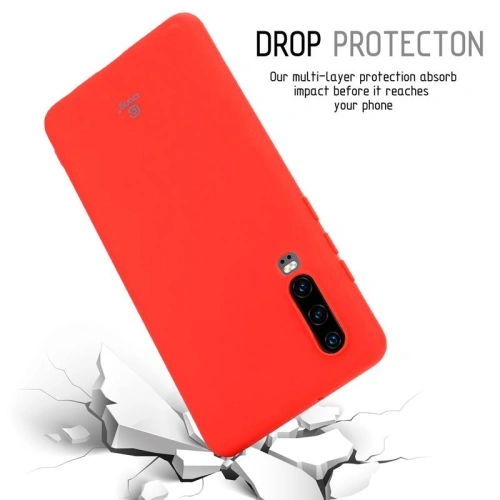 Kup Etui Crong Soft Skin Cover Huawei P30 (roșu) - CRG45 - {ean13} - Sklep Home Screen
