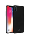 Etui Crong Smooth Skin Apple iPhone XS/X (fekete)