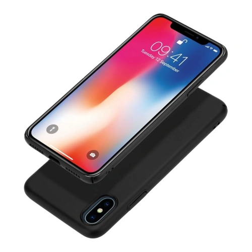 Kup Etui Crong Smooth Skin Apple iPhone XS/X (fekete) - CRG46 - {ean13} - Sklep Home Screen