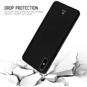 Kup Case Crong Smooth Skin Apple iPhone XS/X (schwarz) - CRG46 - {ean13} - Sklep Home Screen