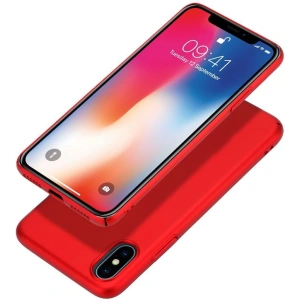 Kup Case Crong Smooth Skin Apple iPhone XS/X (rot) - CRG47 - {ean13} - Sklep Home Screen