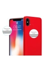 Kup Etui Crong Smooth Skin Apple iPhone XS/X (piros) - CRG47 - {ean13} - Sklep Home Screen