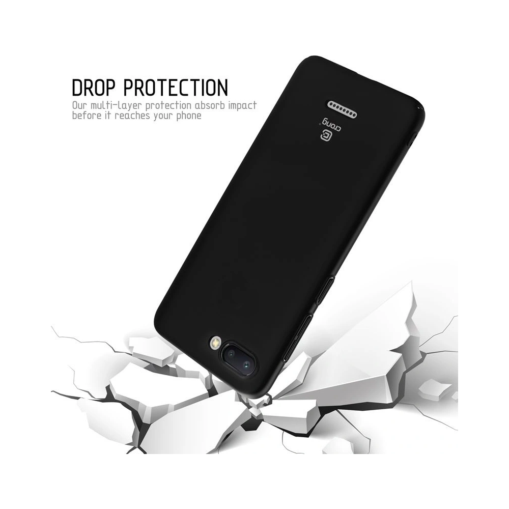 Etui Crong Smooth Skin Xiaomi Redmi 6 (czarny)