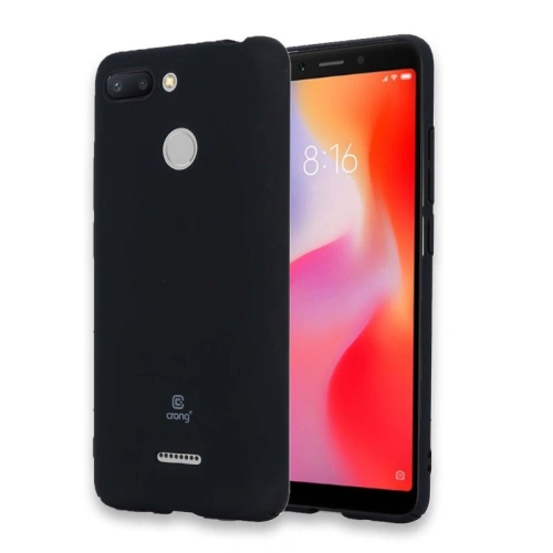 Kup Case Crong Smooth Skin Xiaomi Redmi 6A (schwarz) - CRG50 - {ean13} - Sklep Home Screen